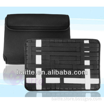 grid organizer case sleeve for ipadNetbook laptop